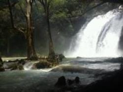 Chiflon Waterfalls near Chiapas