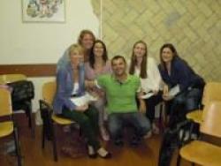 Happy TEFL-ers at our Rome location