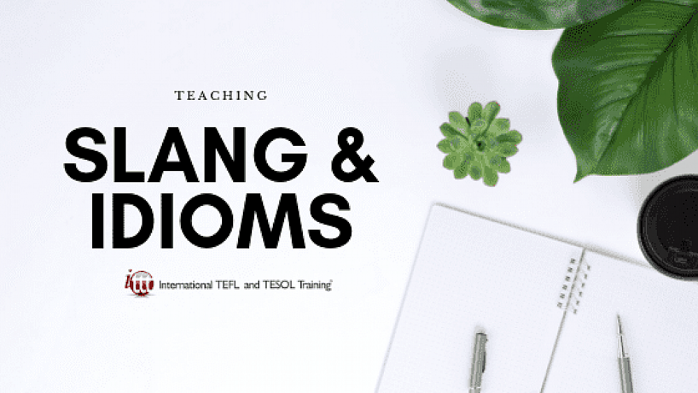 Relevance of Slang and Idioms in the Classroom | ITTT | TEFL Blog