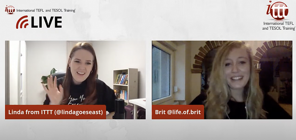 Live Session with ITTT Alumna Brittany from 