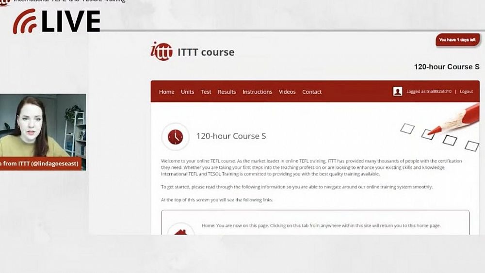 Live Look into TEFL/TESOL Online Course Platform | ITTT | TEFL Blog