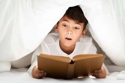 boy reading
