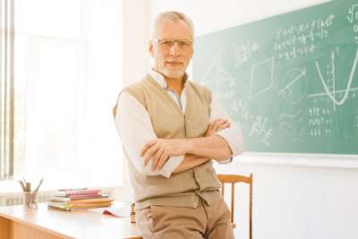 male teacher