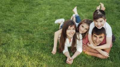 family parents and children