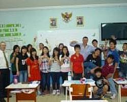 Students and teacher