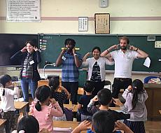 In action at the ocal Elementary school