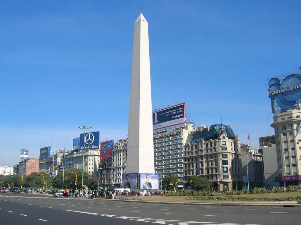 Obelisk close to the training center