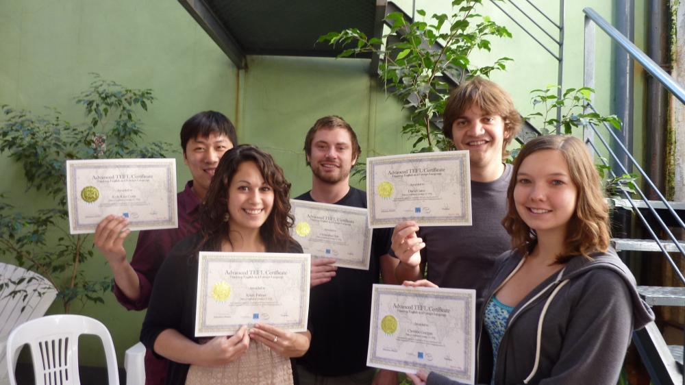 TEFL graduates in Buenos Aires