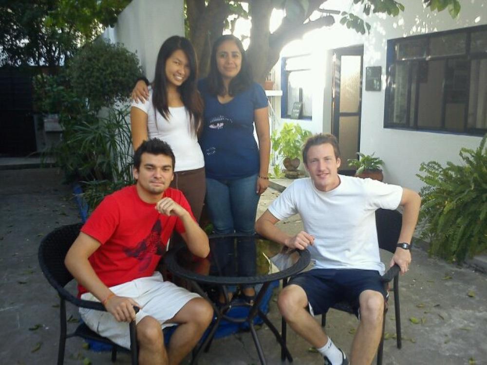 Teachers Patio at Chiapas Center