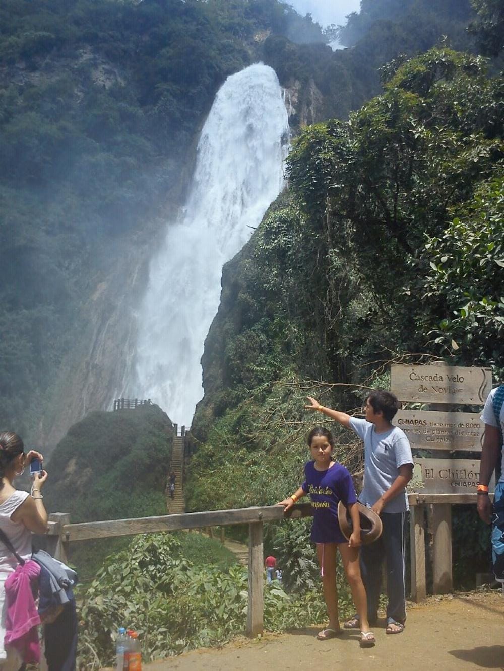 Chiflon Waterfalls in Chiapas