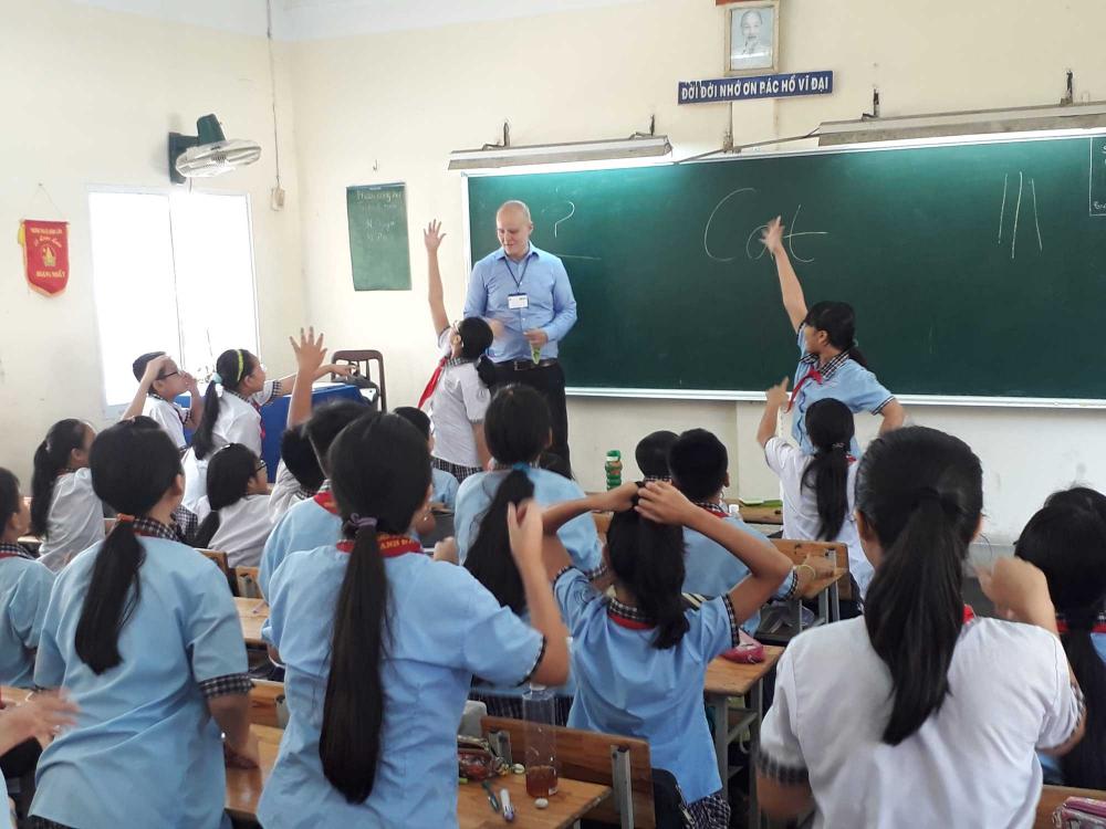 Real EFL students in Ho Chi Minh