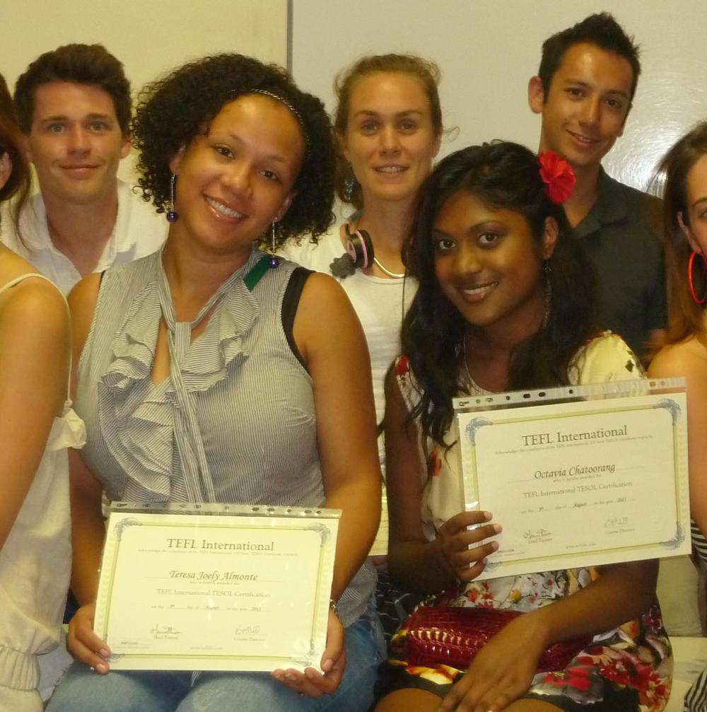 Course Graduates in Rome