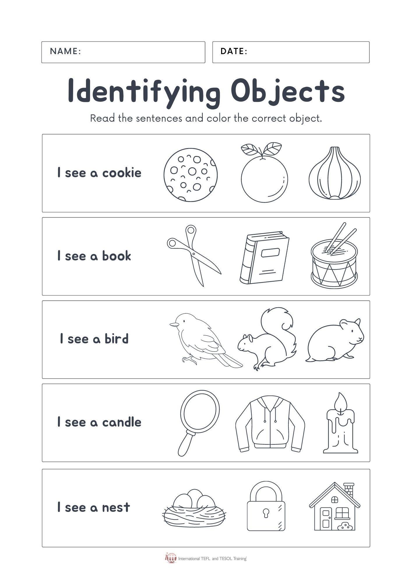 Grammar corner Identifying Objects Grammar Corner Identifying Objects
