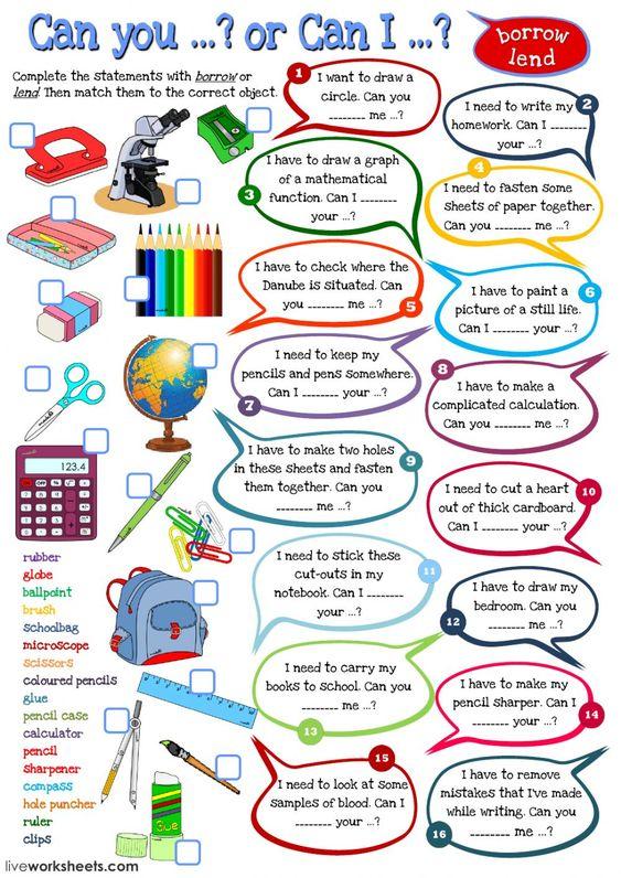 Grammar corner CAN YOU or CAN I Grammar Corner CAN YOU or CAN I
