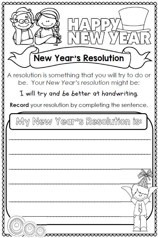 Grammar Corner Happy New Year Worksheet