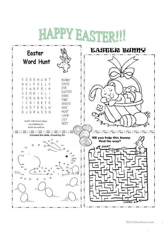 Grammar Corner Easter Activities for ESL