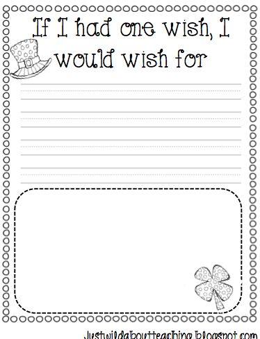 Grammar corner Lucky Little Leprechauns Writing Sheet Grammar Corner Lucky Little Leprechauns Writing Sheet