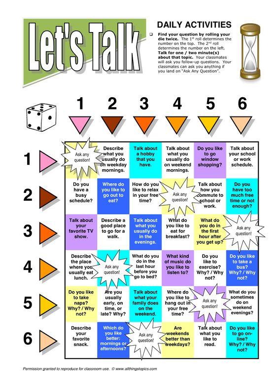 Grammar corner Let's Talk: Daily Activities Grammar Corner Let's Talk: Daily Activities