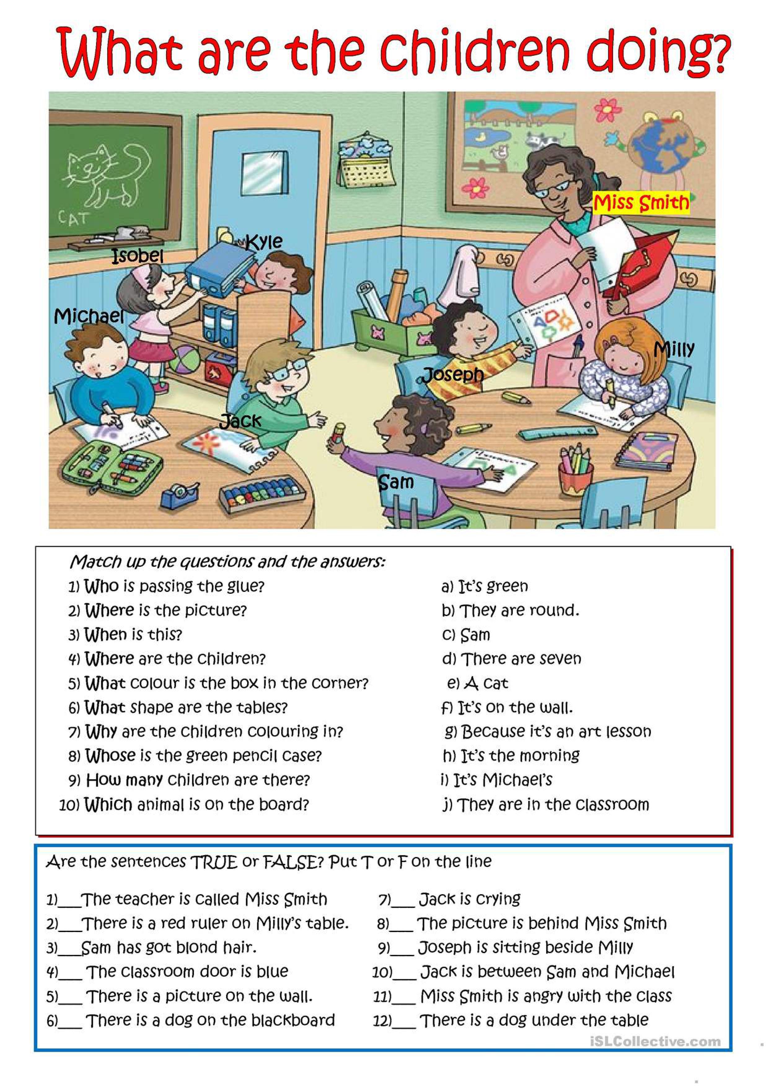 Grammar corner What are the children doing? Grammar Corner What are the children doing?