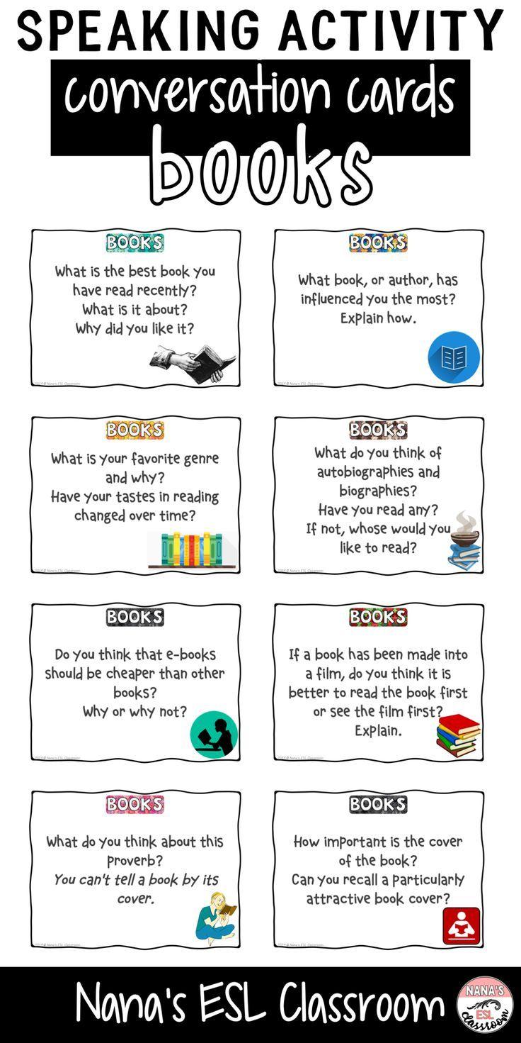 speaking-activity-conversation-cards-about-books-ittt