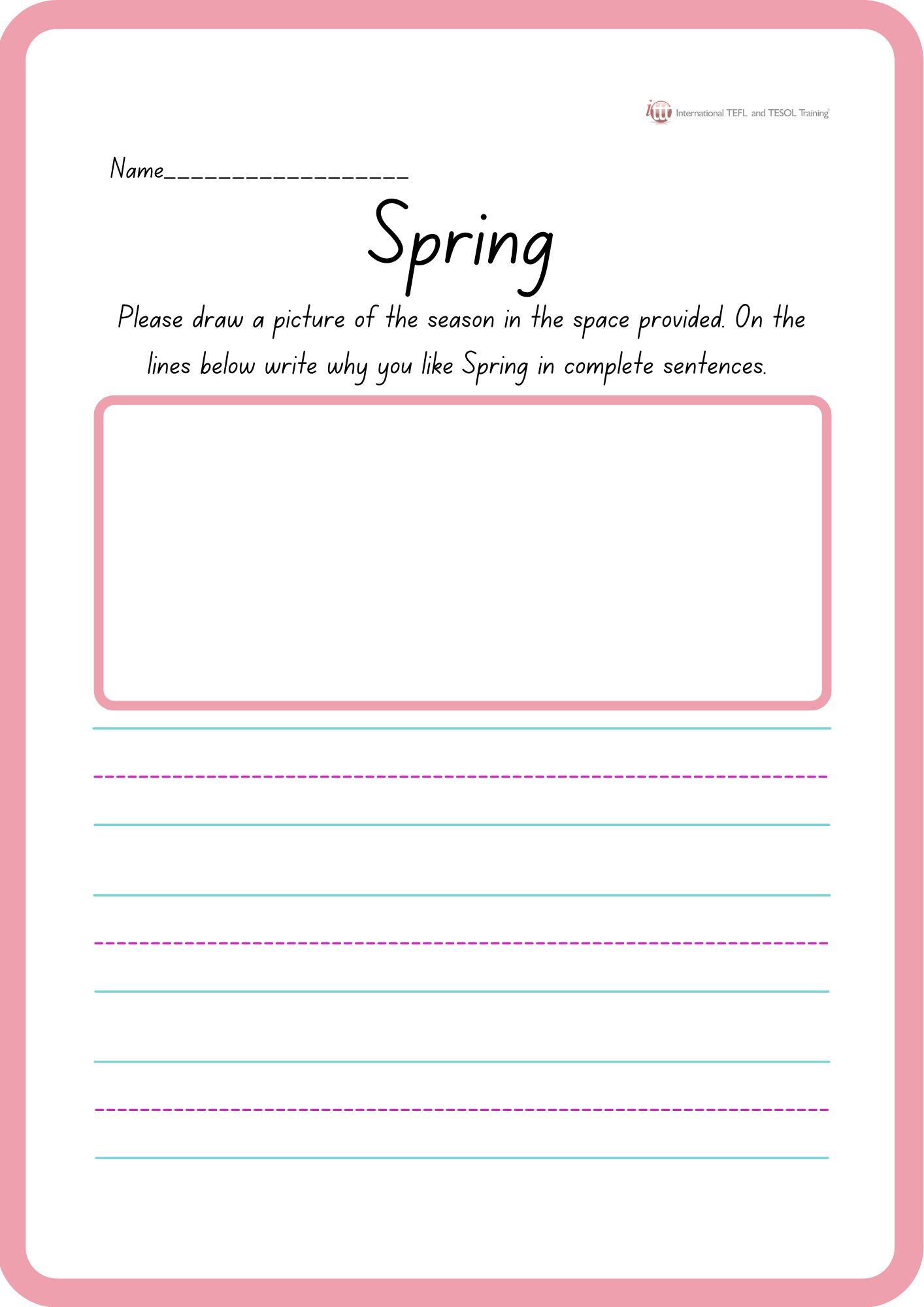 Grammar corner Spring Season EFL Worksheet Grammar Corner Spring Season EFL Worksheet