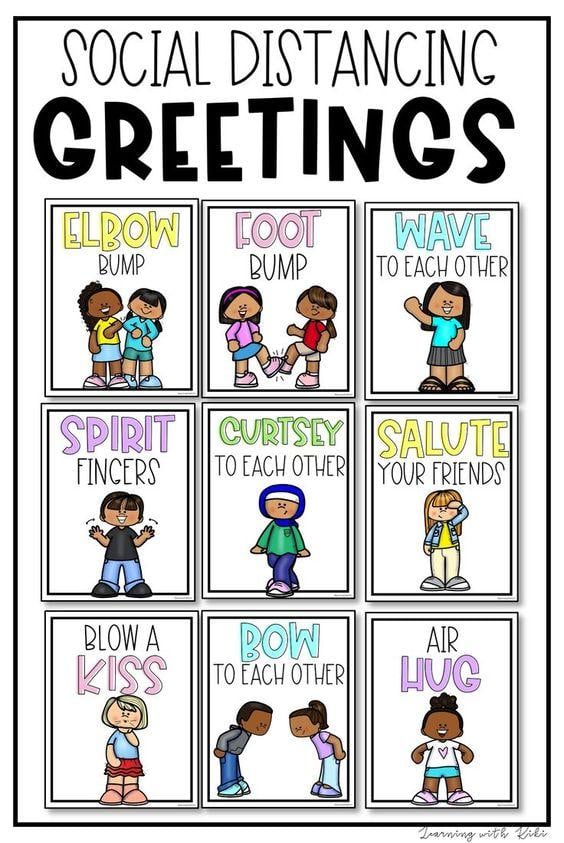 Grammar Corner 9 Fun Social Distancing Greetings for the Classroom