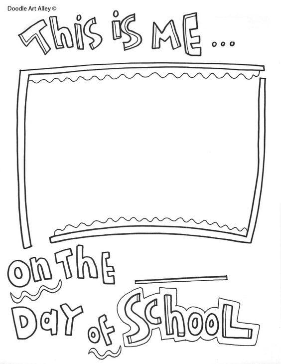 Grammar corner End of the Year Coloring Page