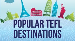 Infographic Top Ten TEFL Destinations