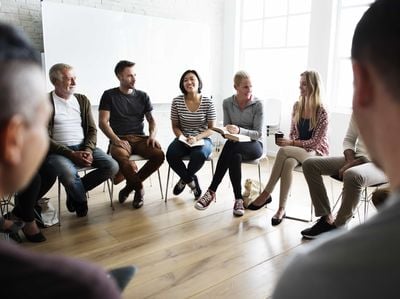 group of diversed students