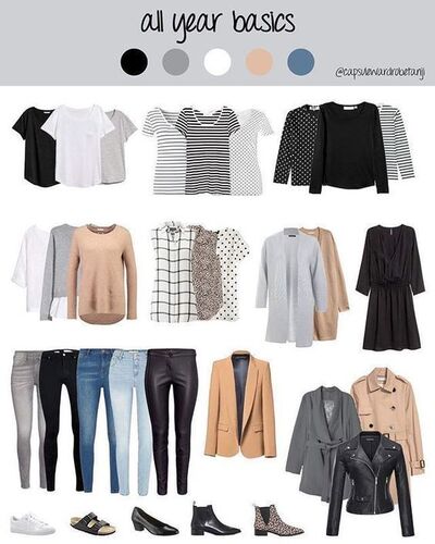 capsule wardrobe