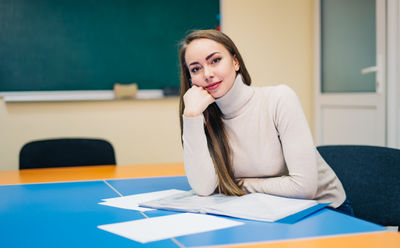 teacher in the classroom