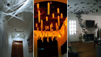 halloween ceiling