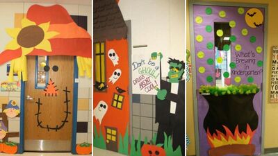 Pinterest | Halloween classroom decorations, Cheap halloween decorations, Halloween  classroom