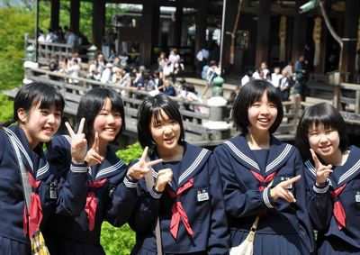 young japanese students