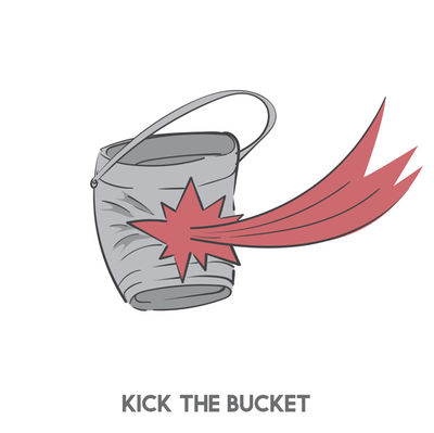 Idiom Quiz kick the bucket - All Things Topics