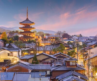 Kyoto in Japan