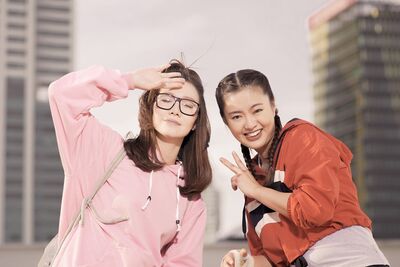 two chinese students