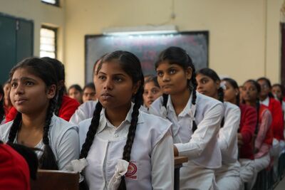 classroom in India